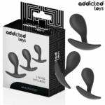 Set Di 3 Tappi Anali Modello 3 - Addicted Toys