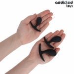 Set Di 3 Tappi Anali Modello 3 - Addicted Toys - immagine 3