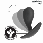 Set Di 3 Tappi Anali Modello 3 - Addicted Toys - immagine 5
