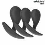 Set Di 3 Tappi Anali Modello 3 - Addicted Toys - immagine 2