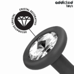 Set Di 3 Tappi Anali Con Gioiello - Addicted Toys - immagine 3