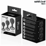 Set Di 3 Tappi Anali Con Gioiello - Addicted Toys - immagine 7