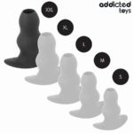 Tappo Anale Cavo Taglia Xxl 15,2 Cm - Addicted Toys - immagine 5
