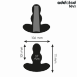 Tappo Anale Cavo Taglia L 11,1 Cm - Addicted Toys - immagine 4