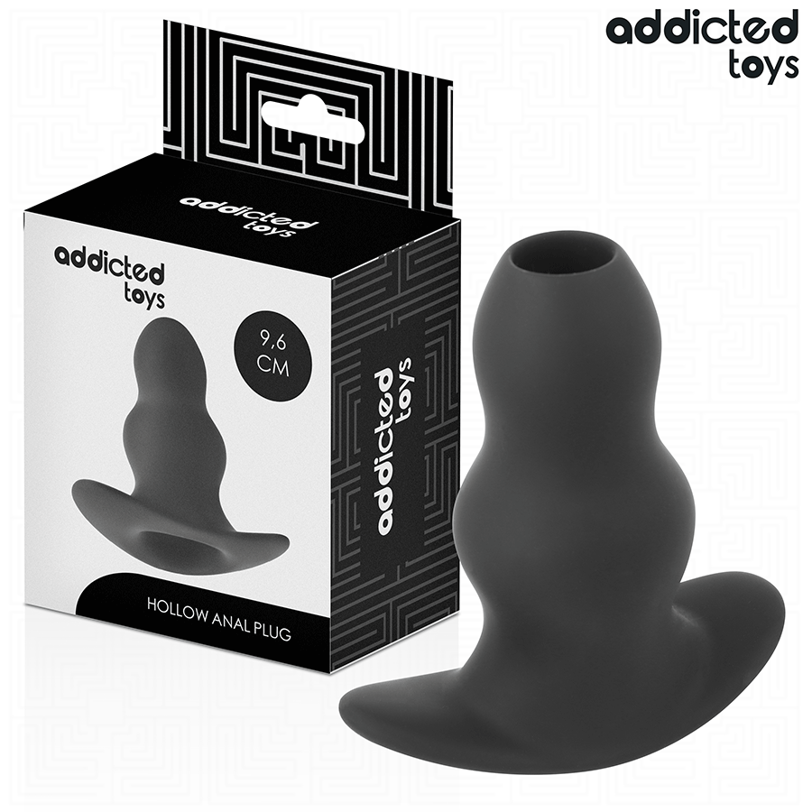 img_208910_32679afb7285789184d0d776c220c422_1.png Tappo Anale Cavo Taglia M 9,6 Cm - Addicted Toys - immagine 1
