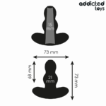 Tappo Anale Cavo Taglia S 7,3 Cm - Addicted Toys - immagine 4