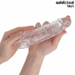 Guaina Per Pene Trasparente Taglia M 27 Cm - Addicted Toys - immagine 3