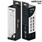 Guaina Per Pene Trasparente Taglia M 27 Cm - Addicted Toys - immagine 7