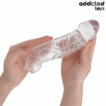 Estensione Pene Trasparente 27 Cm - Addicted Toys - immagine 3