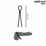 Corda In Silicone Per Pene A Singolo Anello - Addicted Toys - immagine 4
