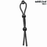 Corda In Silicone Per Il Pene A Triplo Anello - Addicted Toys - immagine 2