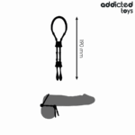 Corda In Silicone Regolabile Per Il Pene - Addicted Toys - immagine 4