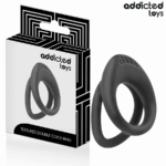 Anello Per Pene A Doppia Texture - Addicted Toys