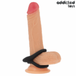 Anello Per Pene A Doppia Texture - Addicted Toys - immagine 3