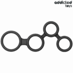 Anello Per Pene Con Divisori Per Testicoli - Addicted Toys - immagine 6