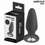 Plug Anale Con Gioiello Taglia S 8,8 Cm - Addicted Toys