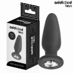 Plug Anale Con Gioiello Taglia M 10,4 Cm - Addicted Toys