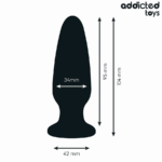 Plug Anale Con Gioiello Taglia M 10,4 Cm - Addicted Toys - immagine 4
