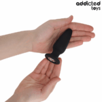 Plug Anale Con Gioiello Taglia M 10,4 Cm - Addicted Toys - immagine 5