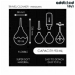 Detergente Anale Da Viaggio Taglia S 90 Ml - Addicted Toys - immagine 5