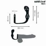 Plug Anale Con Anello Modello 3 - Addicted Toys - immagine 4