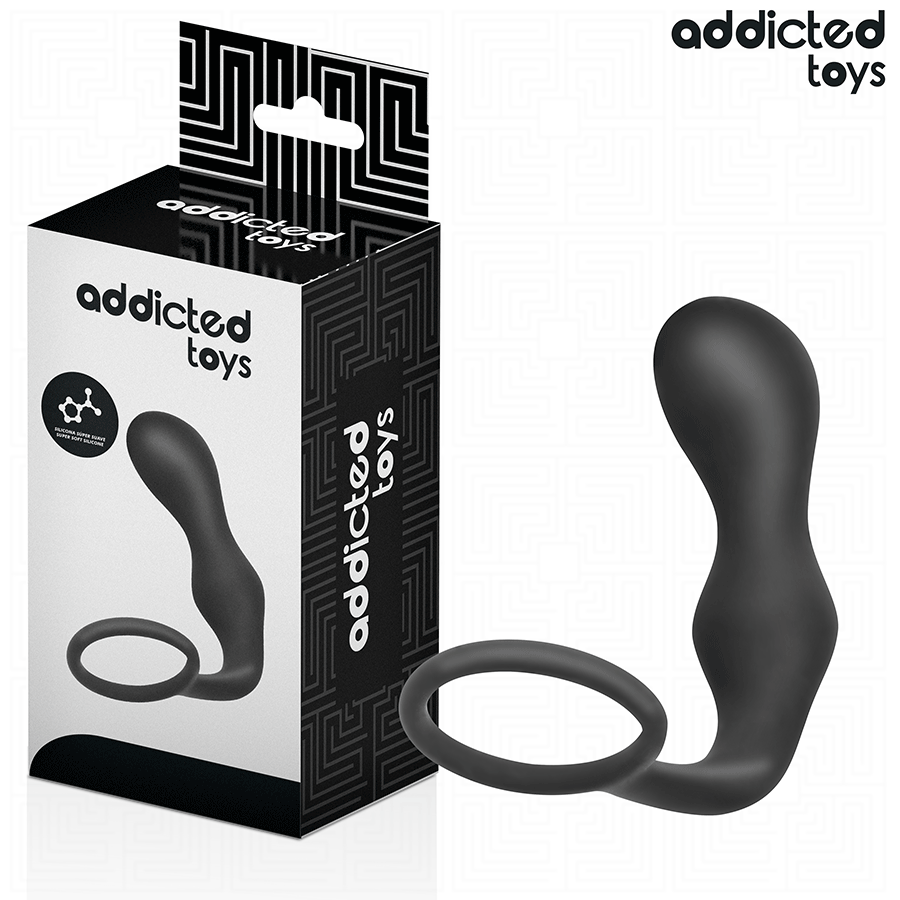 img_209141_2b2950b5d6b23b9e860590067b3a2f5e_1.png Plug Anale Con Anello Modello 3 - Addicted Toys - immagine 1