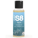 S8 Olio Da Massaggio In Cotone Refresh 125 Ml - Stimul8