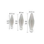 Gioco Anale Finger Rimmer 3 Pezzi Trasparente - Toyjoy - immagine 2