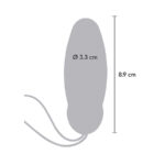 Vibratore Happiness Sono Cos? Eggcited Con Telecomando Blu - Toyjoy - immagine 6