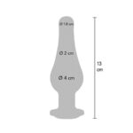 Anal Play Diamante Bum Bijou Grande Plug Anale - Toyjoy - immagine 4