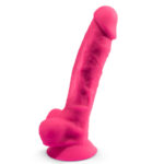 Modello Pene Realistico 18 Vibrazione Rosa + Telecomando Lrs - Silexd - immagine 2