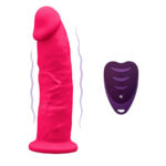 Modello Pene Realistico 2 Rosa + Telecomando Lrs 17 Cm - Silexd