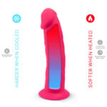 Modello Pene Realistico 2 Rosa + Telecomando Lrs 17 Cm - Silexd - immagine 5