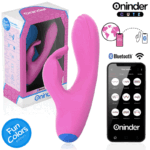 Vibratore Coniglietto D'Amore Per Punto G E Clitoride - App Gratuita In Tutto Il Mondo - Oninder Cute - immagine 2