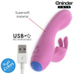 Vibratore Coniglietto D'Amore Per Punto G E Clitoride - App Gratuita In Tutto Il Mondo - Oninder Cute - immagine 6
