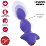 Dilatatore Anale Vibrante Love Butt - App Gratuita In Tutto Il Mondo - Oninder Cute - immagine 5