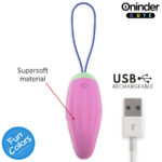 Uovo In Silicone Vibrante-Rotante A 360° Per Amare Il Piacere - App Globale Gratuita - Oninder Cute - immagine 7
