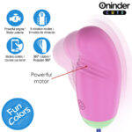 Uovo In Silicone Vibrante-Rotante A 360° Per Amare Il Piacere - App Globale Gratuita - Oninder Cute - immagine 6