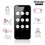 Uovo In Silicone Vibrante-Rotante A 360° Per Amare Il Piacere - App Globale Gratuita - Oninder Cute - immagine 5
