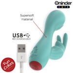 Vibratore Clitorideo Punto G Love Bunny - App Gratuita In Tutto Il Mondo - Oninder Cute - immagine 6