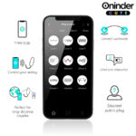 Uovo Vibrante Love Pleasure - Gemme Rotanti In Silicone - App Globale Gratuita - Oninder Cute - immagine 5