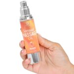 Olio Per Massaggi Alla Pesca - Secretplay - immagine 2
