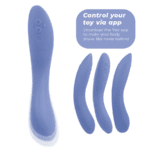 Rave 2 Vibratore Punto G Blu - We-Vibe - immagine 2