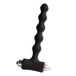 Petite Sensations Pearls Plug Anale Vibratore Nero - Rocks-Off