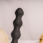 Petite Sensations Pearls Plug Anale Vibratore Nero - Rocks-Off - immagine 3