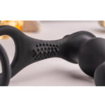 Ro-Zen Rro Plug Anale Con Anello Vibrante Per Il Pene Nero - Rocks-Off - immagine 3