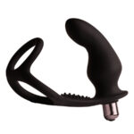 Ro-Zen Rro Plug Anale Con Anello Vibrante Per Il Pene Nero - Rocks-Off