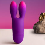 Vibratore Flessibile Glo-Girl Bunny Viola - Rocks-Off - immagine 2