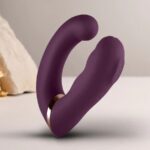 Gemini Doppio Vibratore Stimolatore Del Clitoride Punto G Viola - Rocks-Off - immagine 3
