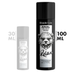 Rilassante Anale Jojoba Relax Base Silicone 100 Ml - Black Hole - immagine 2